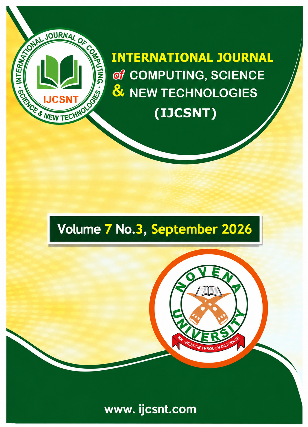 					View Vol. 7 No. 3 (2026): International Journal of Computing, Science, and New Technologies (IJCSNT) Vol. 7 No. 3, SEPTEMBER 2026
				